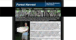 Desktop Screenshot of forestharvest.com